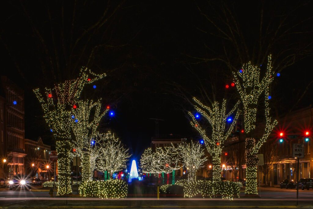 christmas lights
